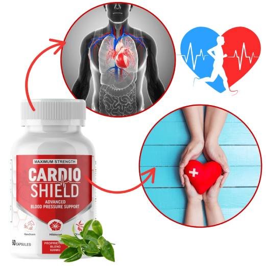 Cardio Shield dietary supplement overview for heart health and blood circulation support